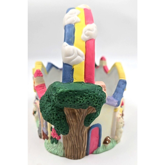 Vintage Easter Basket House Porcelian ABC Distributing 1995. - Picture 5 of 16